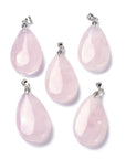 CIONDOLO LACRIMA IN QUARZO ROSA - Amore e armonia | Scopri su Clorophilla Shop