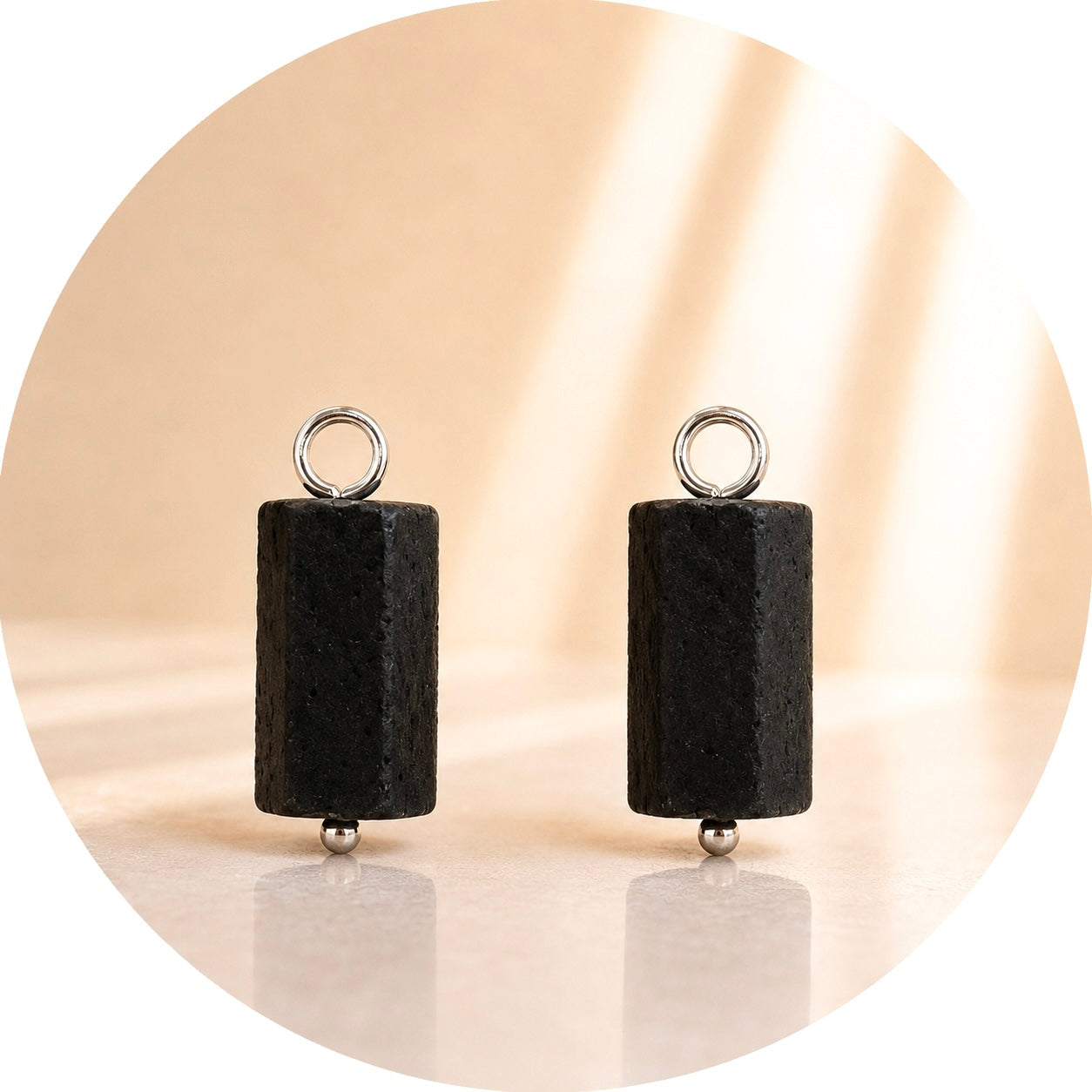 CIONDOLO MINI IN SHUNGITE GREZZA   – Protezione, radicamento e purificazione
