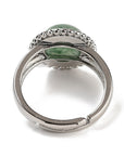 ANELLO IN AVVENTURINA VERDE - Fortuna, equilibrio e benessere