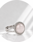 ANELLO IN QUARZO ROSA - Amore e armonia