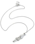 COLLANA CON GABBIETTA PER PIETRE - Acciaio 304