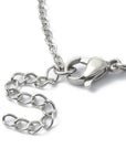 COLLANA CON GABBIETTA PER PIETRE - Acciaio 304