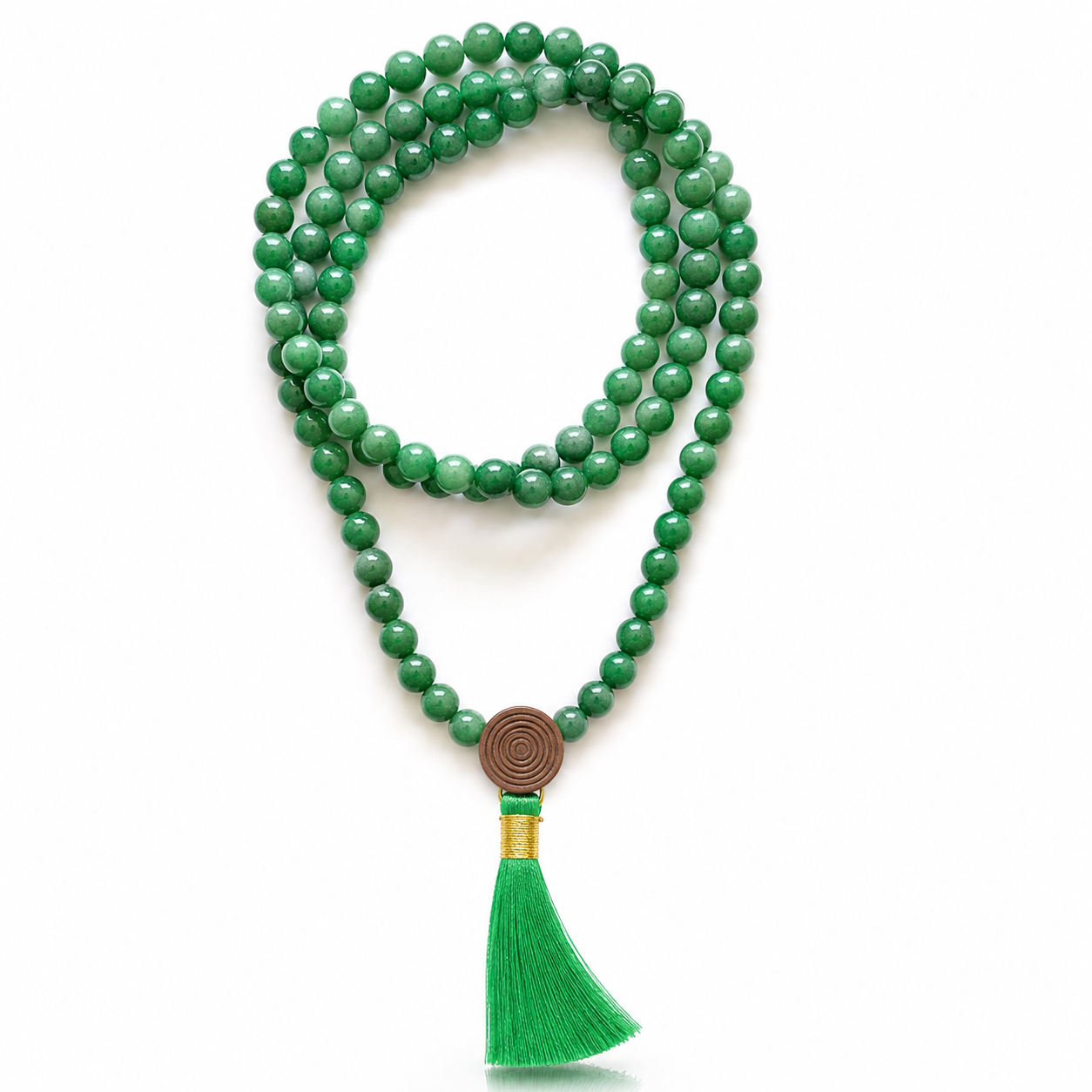 MALA IN AVVENTURINA VERDE - Fortuna, equilibrio e benessere