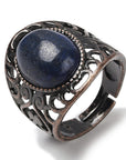 Lapislazzuli ring - adjustable
