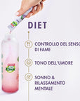 Enervit EnerZona DIET integratore controllo della fame box 20 bustine - Borraccia di vetro in regalo