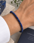 BRACCIALE IN LAPISLAZZULI - Saggezza, comunicazione e intuizione