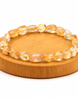 BRACCIALE PEPITE IN CITRINO – Abbondanza e Positività