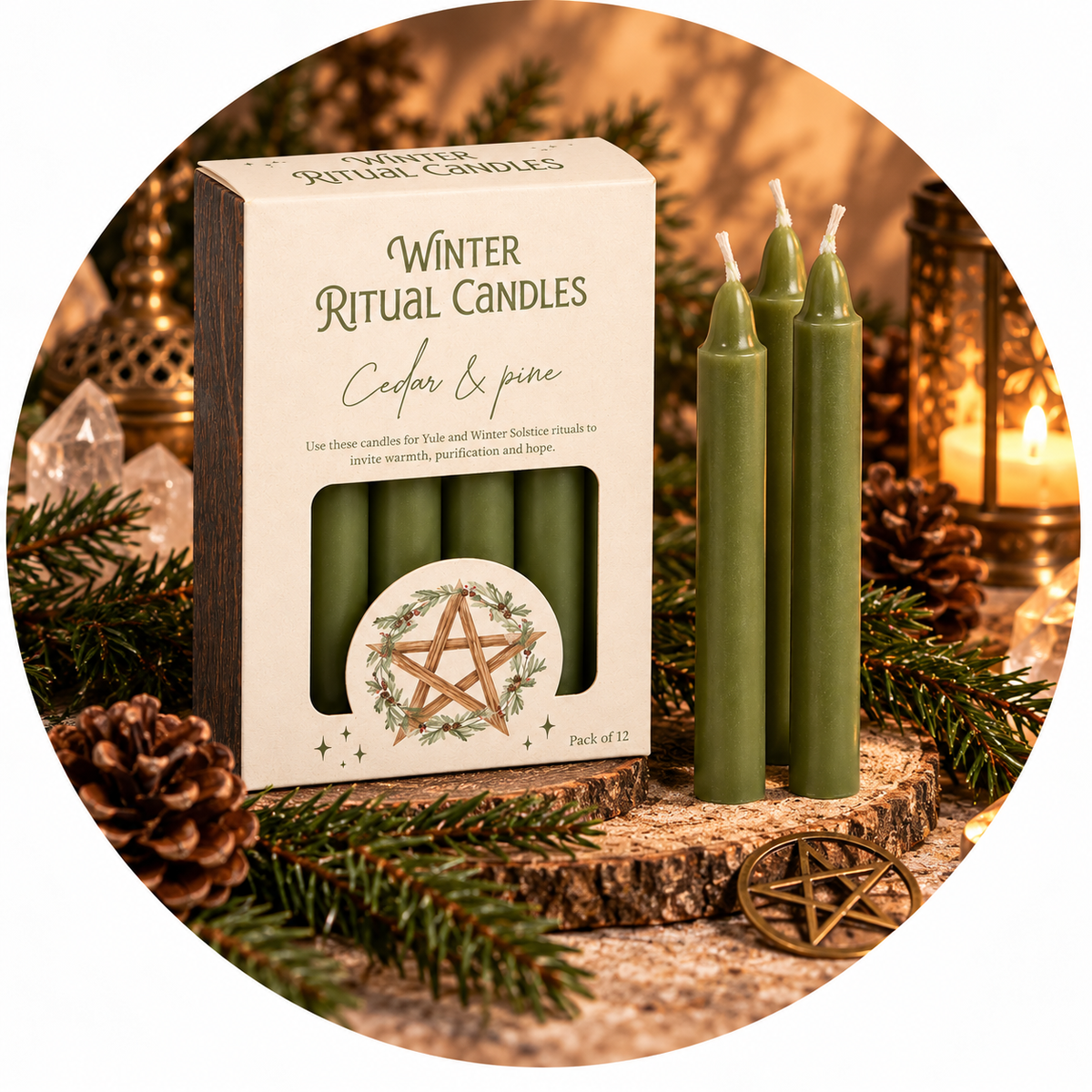 CANDELE WINTER RITUAL - Celebrazione Yule e Solstizio d'inverno