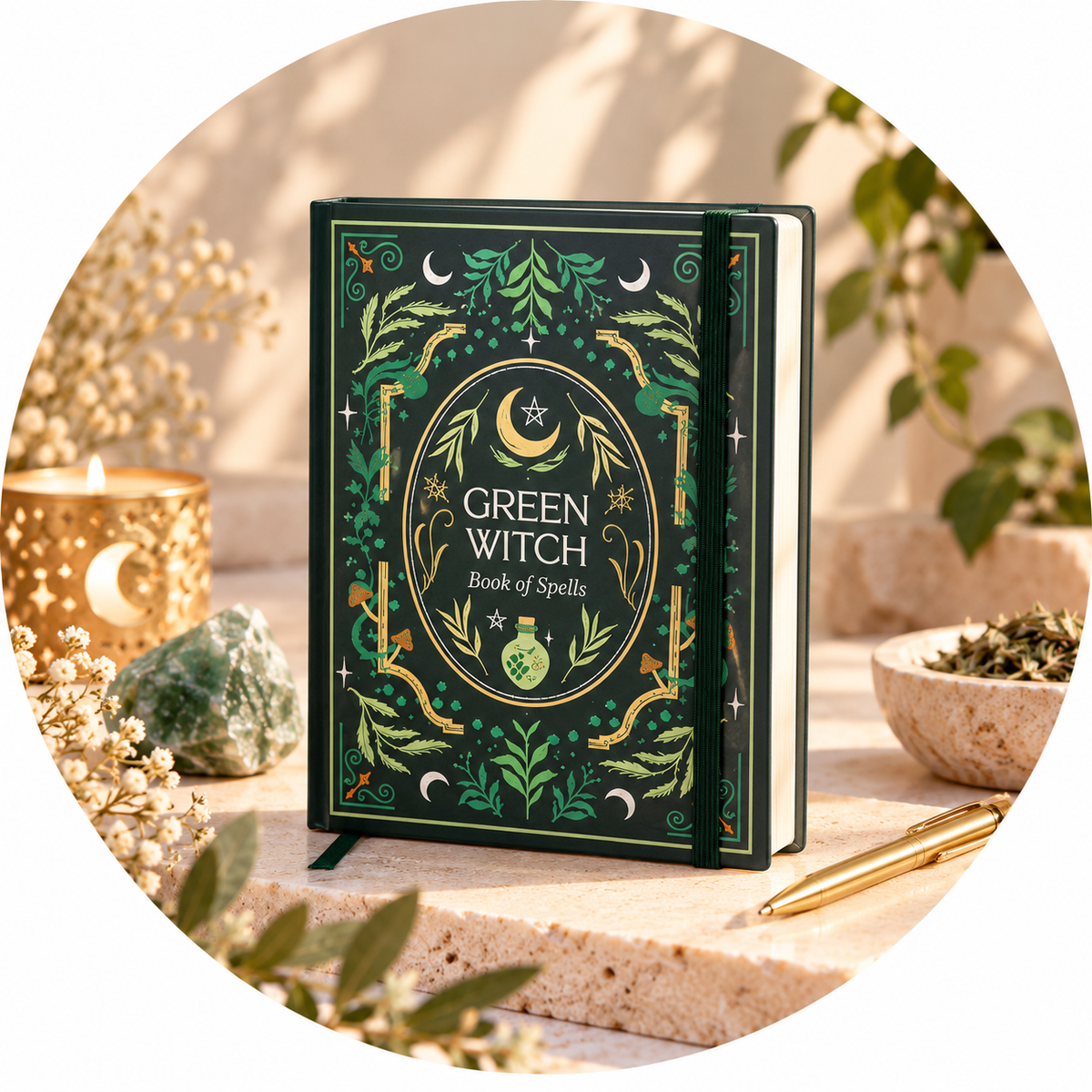 DIARIO GREEN WITCH - 100 pagine