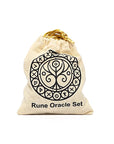 RUNE IN AMETISTA - Sacchetto di cotone