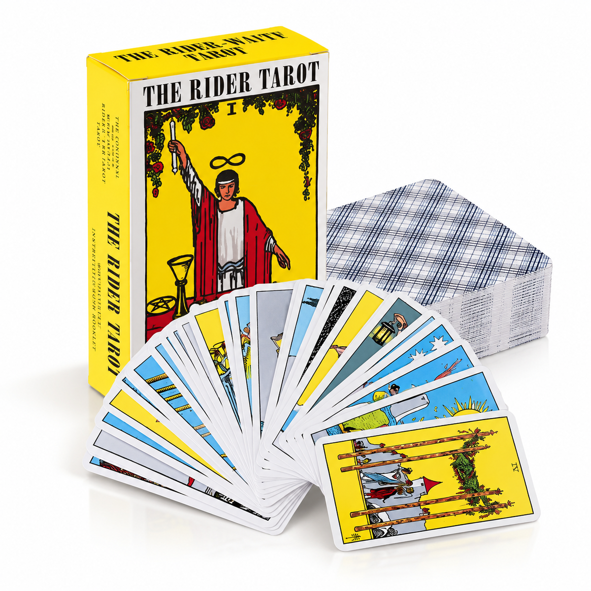 Lo Scarabeo "THE RIDER TAROT DECK" Tarocchi Rider-Waite - 78 carte con istruzioni