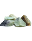 Serpentine stone new jade raw origin Brazil - emotional purification