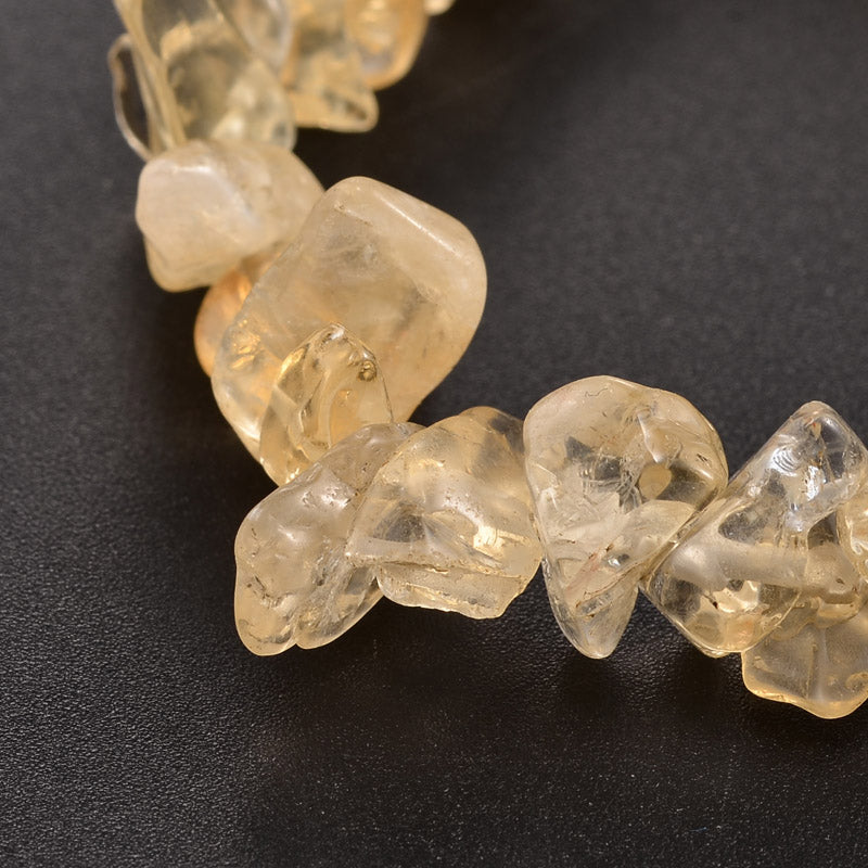 Bracciale Chips in Citrino – Abbondanza e Positività