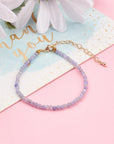 Bracciale in Tanzanite sfaccettato - Trasformazione e crescita interiore