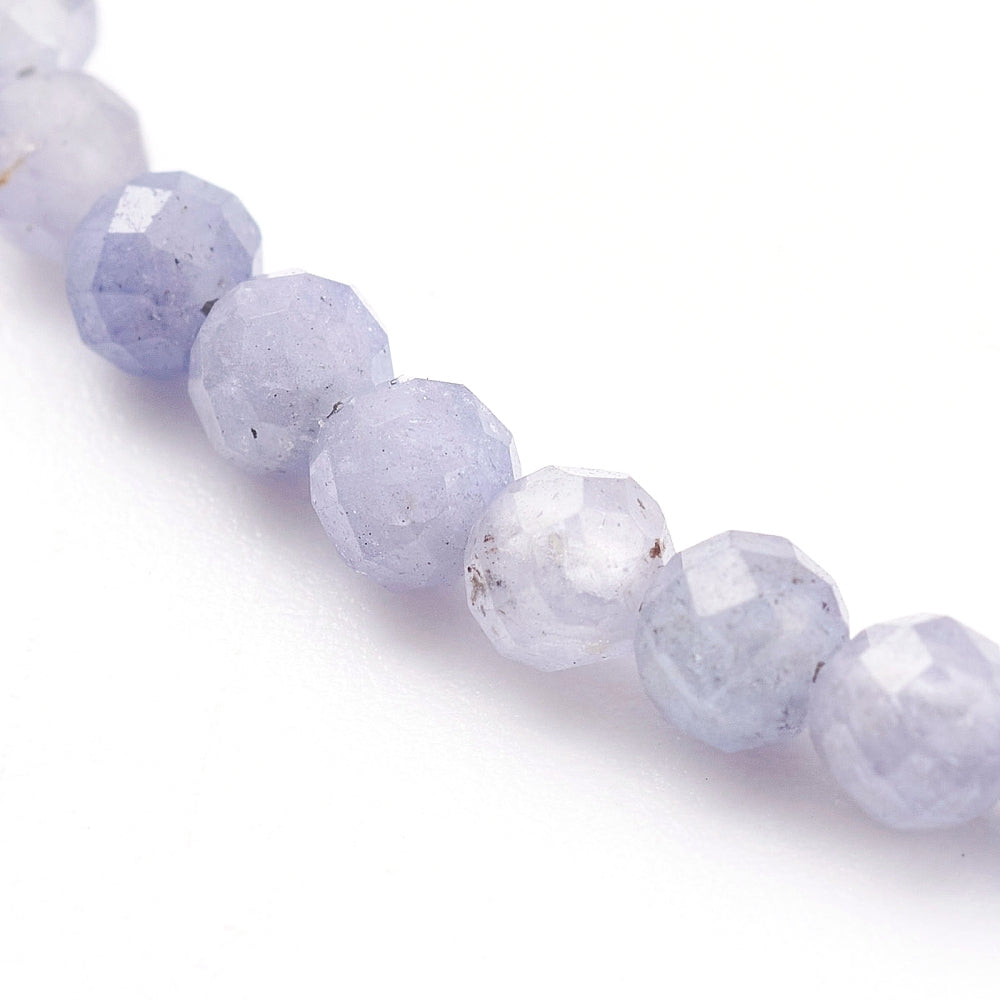 Bracciale in Tanzanite sfaccettato - Trasformazione e crescita interiore