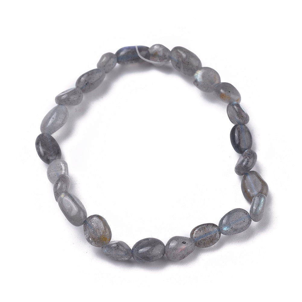 Bracciale in Labradorite Naturale – Protezione e Intuizione