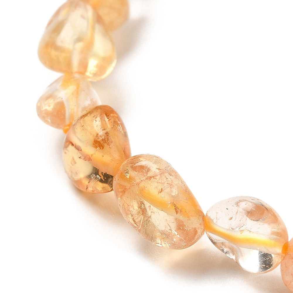 Bracciale in Citrino Naturale – Abbondanza e Positività
