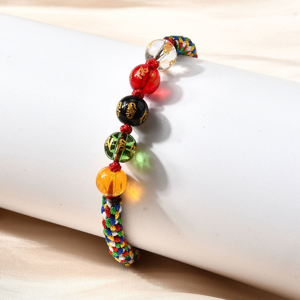 Bracciale Tibetano della Fortuna – Cinque elementi