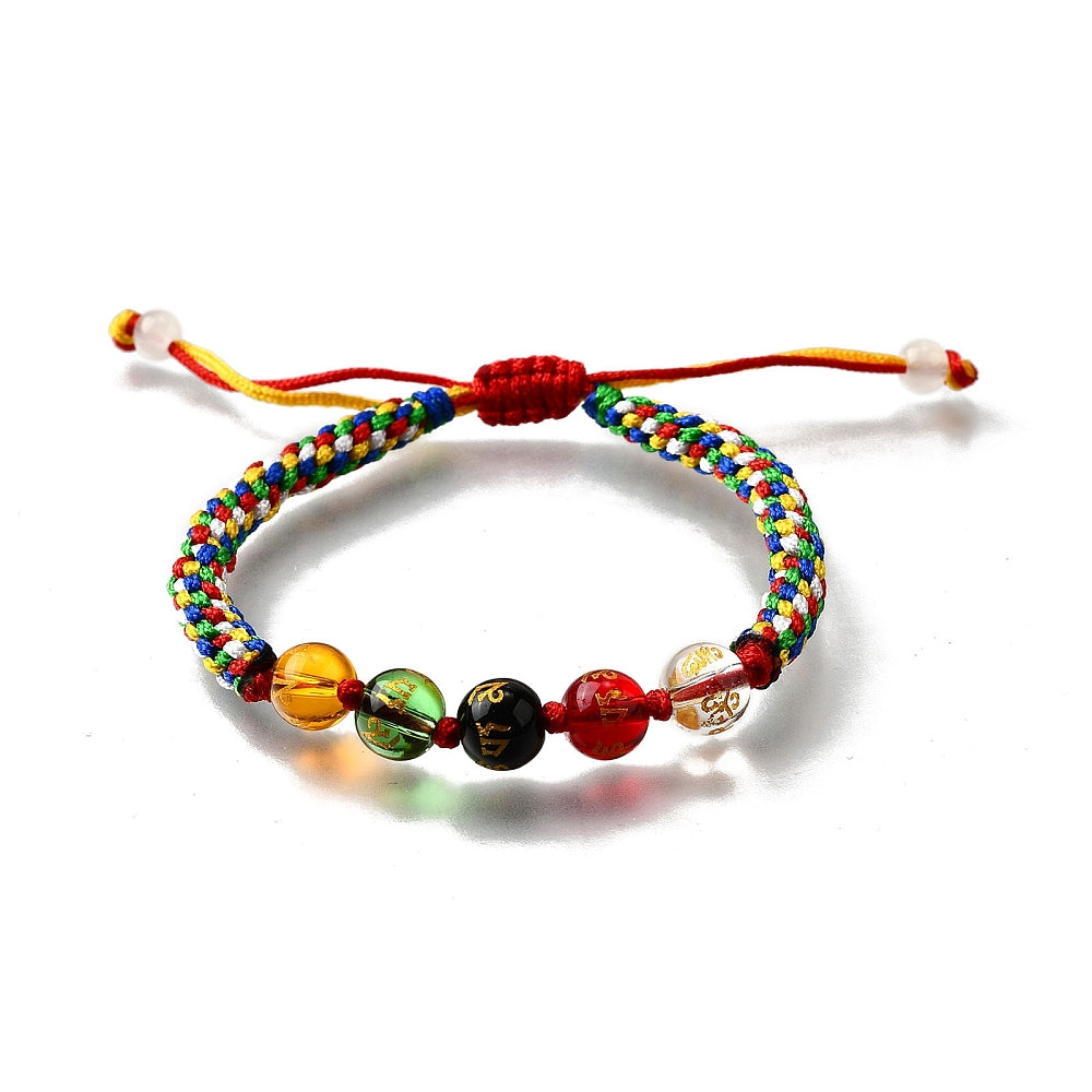 Bracciale Tibetano della Fortuna – Cinque elementi