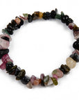 BRACCIALE SCAGLIE TORMALINA MULTICOLORE - Protezione energie negative