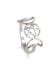 ANELLO FASI LUNARI - Acciaio inox