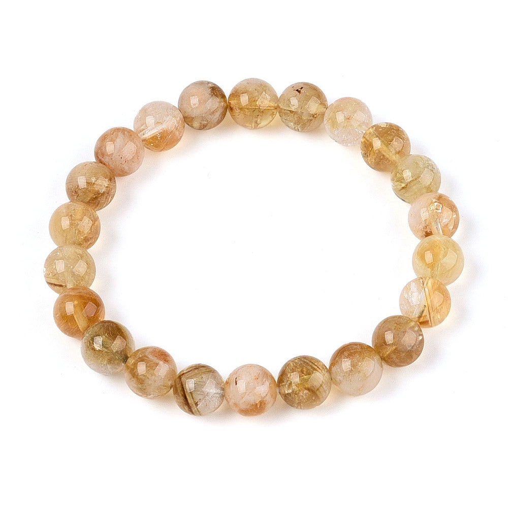 Bracciale in Citrino Naturale – Abbondanza e Prosperità