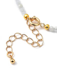 Collana in Acquamarina Naturale in ottone - calma e serenità