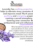 SAMSARA - Incenso in Polvere Naturale 100% - LAVANDA E MIRRA