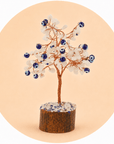 ALBERO IN AGATA BIANCA CON OCCHIO DI NAZAR - Protezione malocchio - Clorophilla Shop