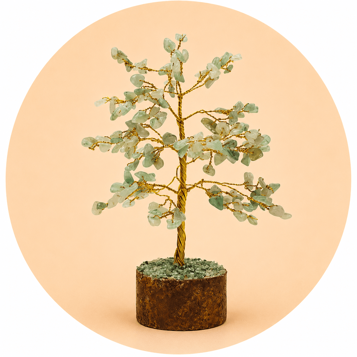 ALBERO IN AVVENTURINA VERDE - Realizzazione dei sogni - Clorophilla Shop