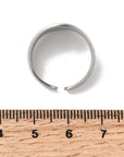 ANELLO CROCE DI SAN BENEDETTO IN ACCIAIO INOX - Protezione e forza spirituale - Clorophilla Shop