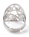 ANELLO YOGA IN ACCIAIO INOX - Equilibrio e spiritualità - Clorophilla Shop