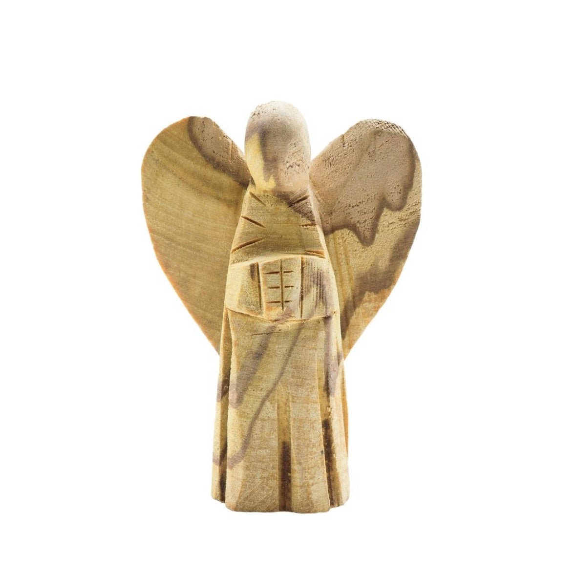 ANGELO IN PALO SANTO INTAGLIATO 6cm - Protezione e armonia interiore - Clorophilla Shop