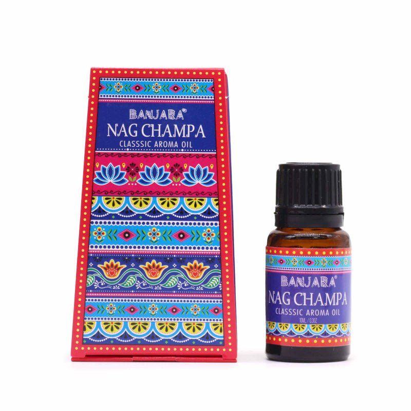 BANJARA OLIO AROMATICO PER DIFFUSIONE - Nag champa - Clorophilla Shop