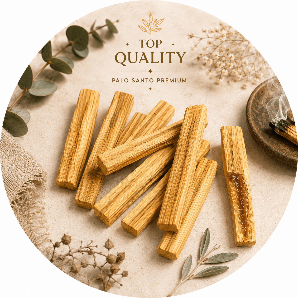 BASTONCINI LEGNO DI PALO SANTO SELEZIONE RISERVA - Premium quality 30g - Clorophilla Shop