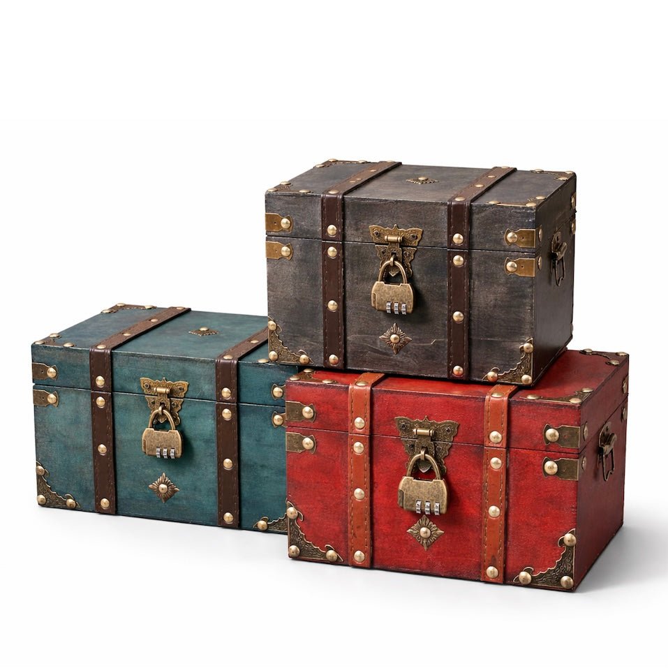 BAULE VINTAGE - Diverse colorazioni - Clorophilla Shop