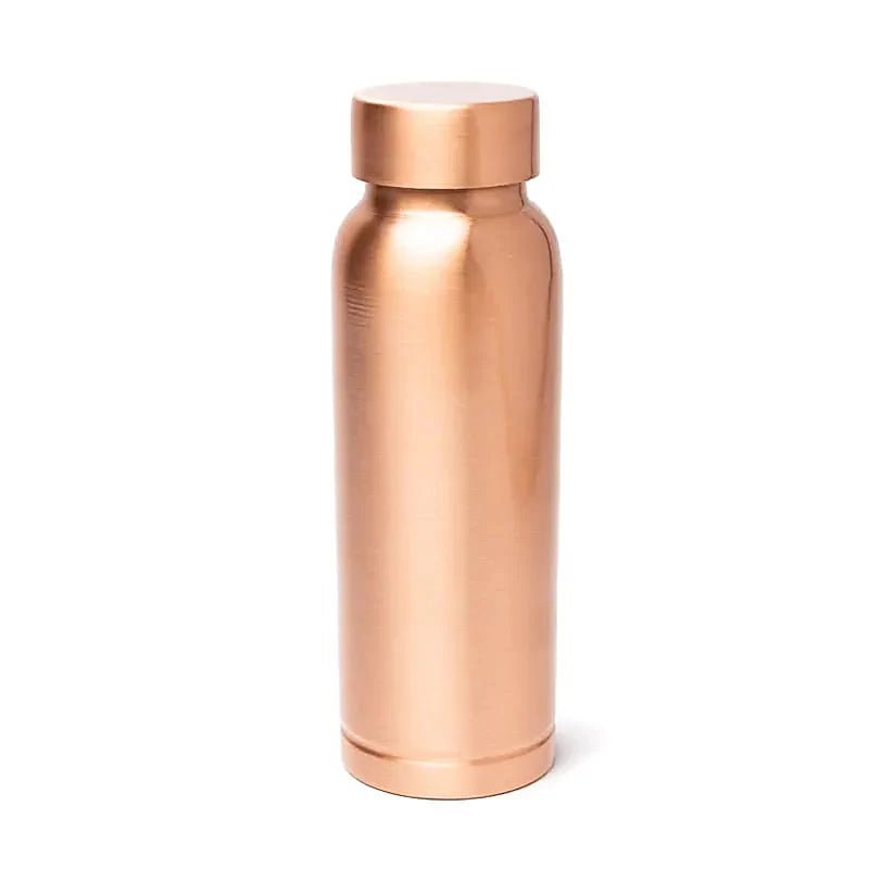 BOTTIGLIA IN RAME 7 CHAKRA - Borraccia incisa al laser - Clorophilla Shop