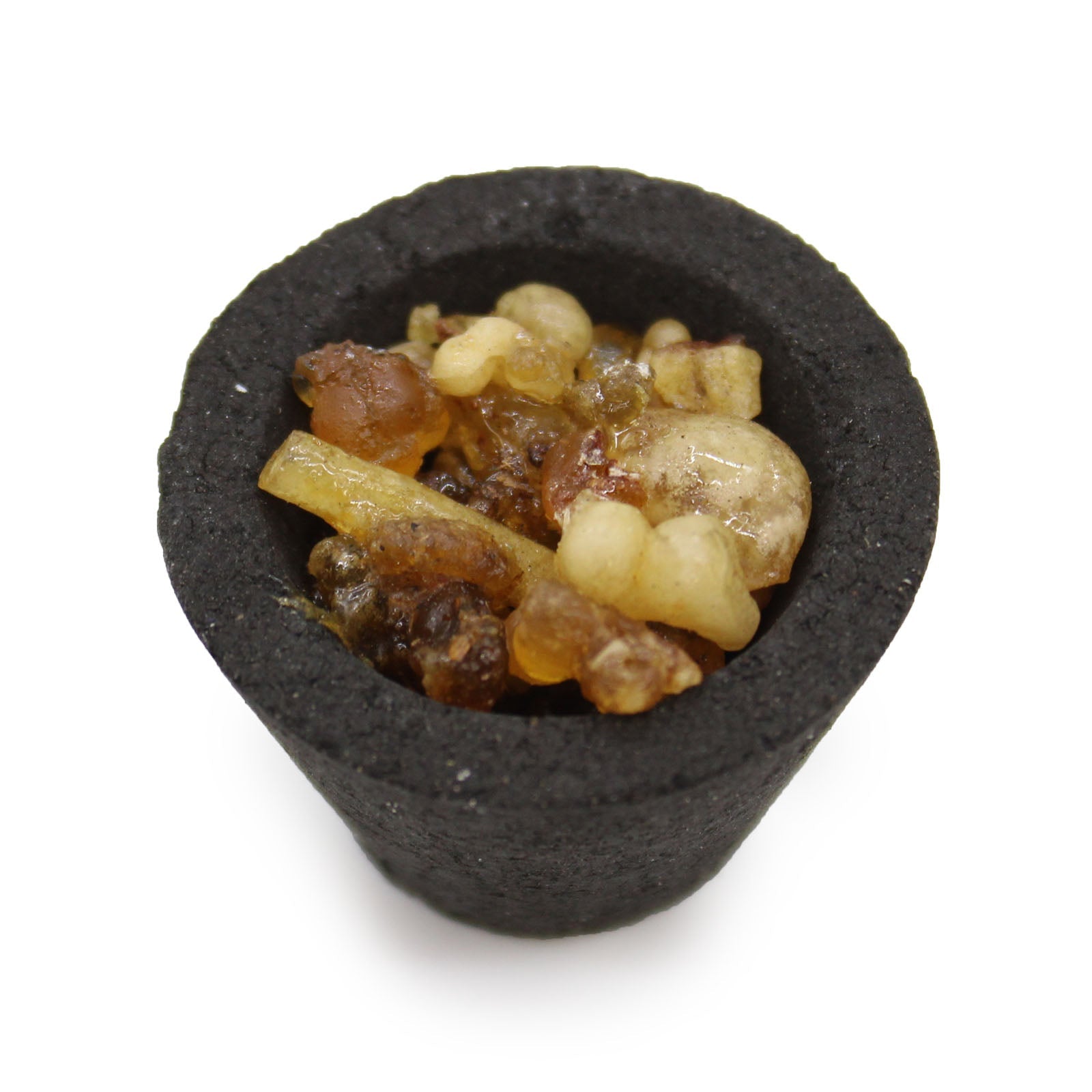 BOX 12 RESINE IN COPPINO DI CARBONCINO - Frankincense - Clorophilla Shop