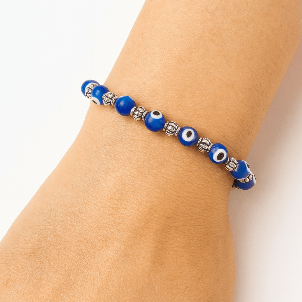 BRACCIALE AMULETO NAZAR PLUS - Protezione malocchio - Clorophilla Shop