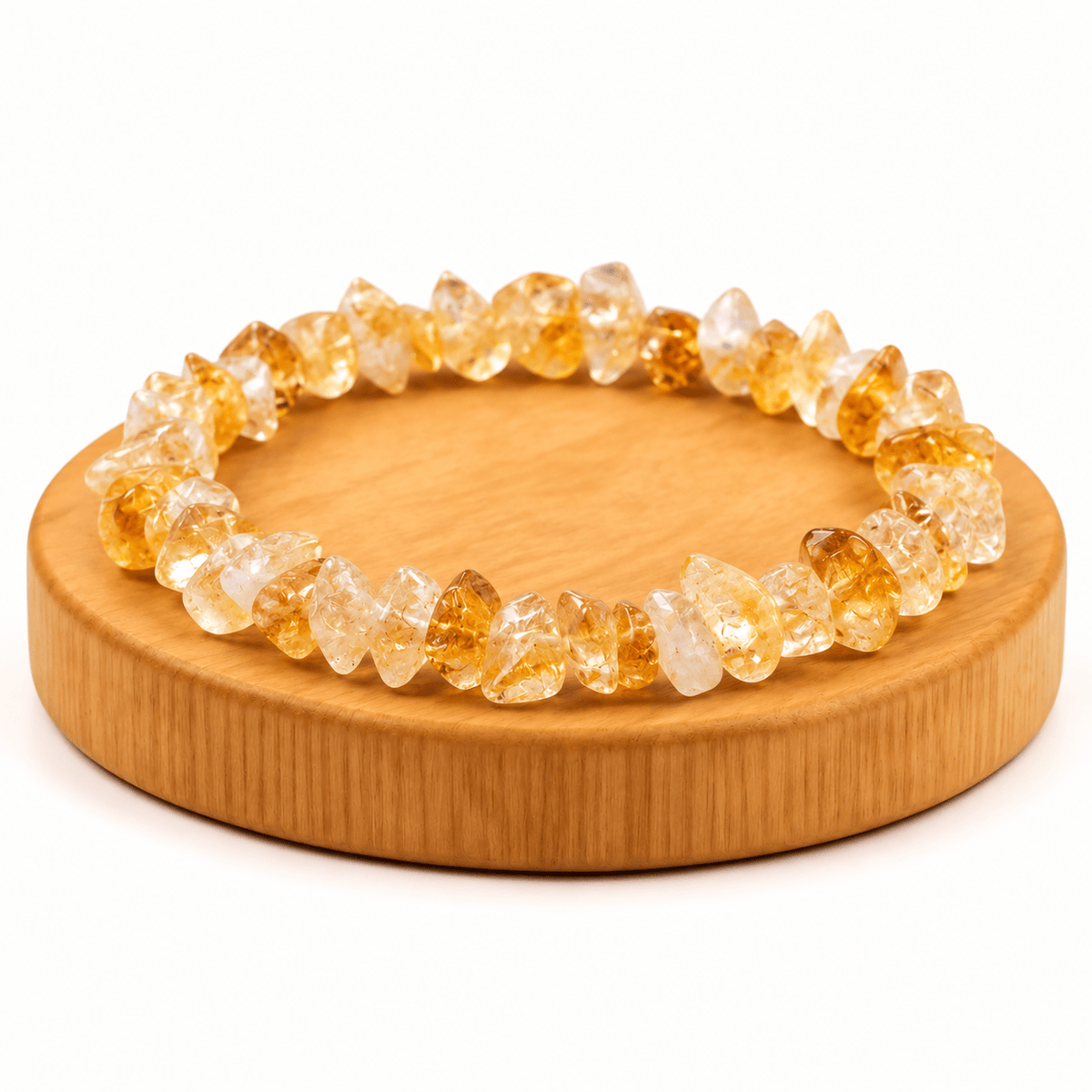BRACCIALE CHIPS IN CITRINO – Abbondanza e Positività - Clorophilla Shop