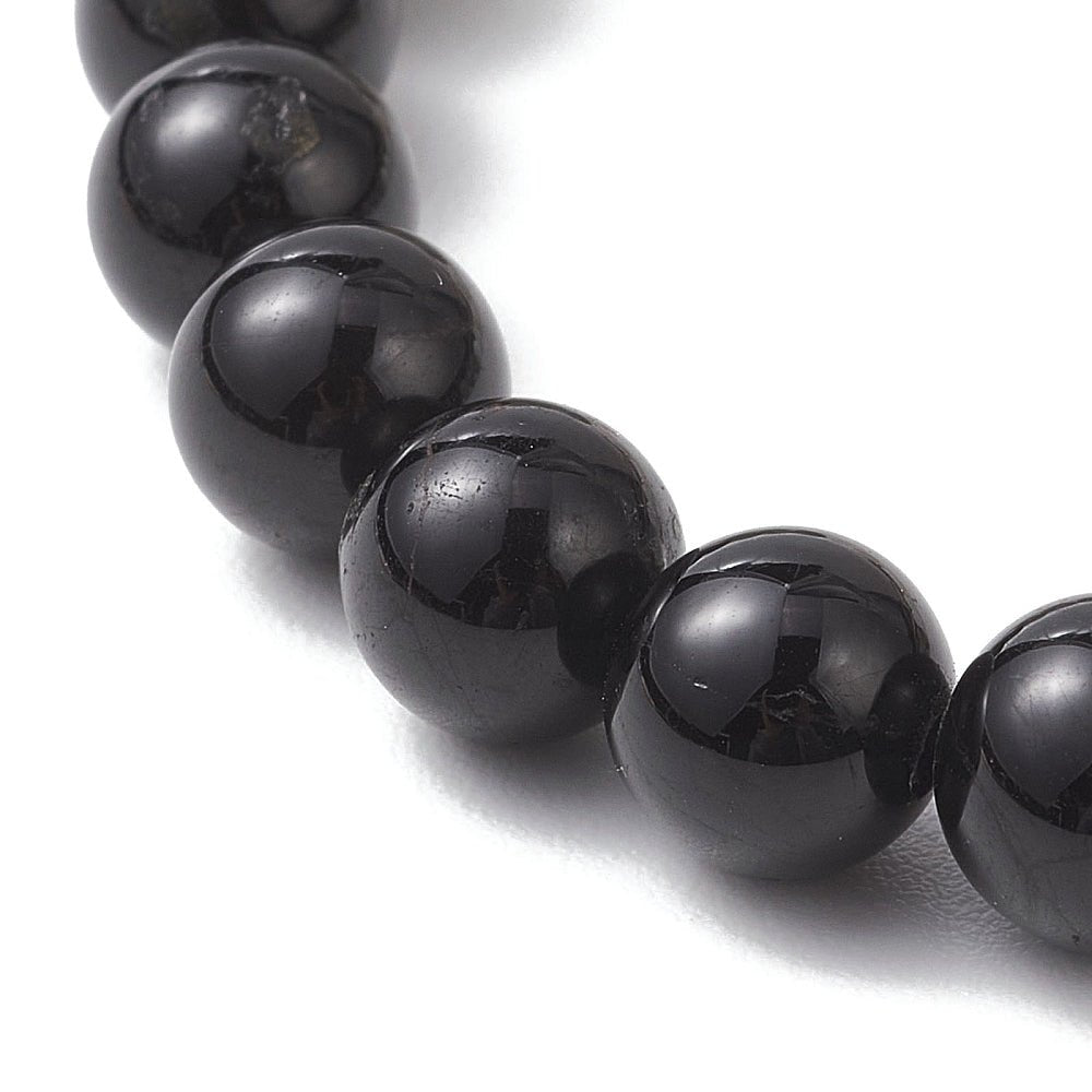 Bracciale Combo in Pietre Naturali: Tormalina, Labradorite e Selenite, Luna in Conchiglia - Clorophilla Shop