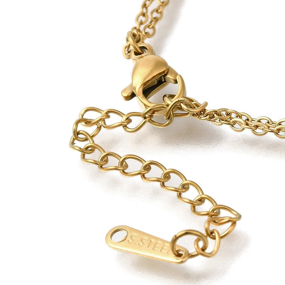 Bracciale dell’Amicizia Multifilo Infinito in Acciaio Inossidabile Placcato Oro 18K - Clorophilla Shop