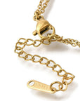 Bracciale dell’Amicizia Multifilo Infinito in Acciaio Inossidabile Placcato Oro 18K - Clorophilla Shop