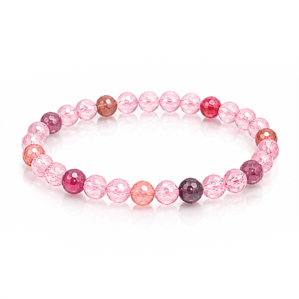 Bracciale Elastico in Super Seven Naturale – Cristallo della Spiritualità e dell’Energia - Clorophilla Shop