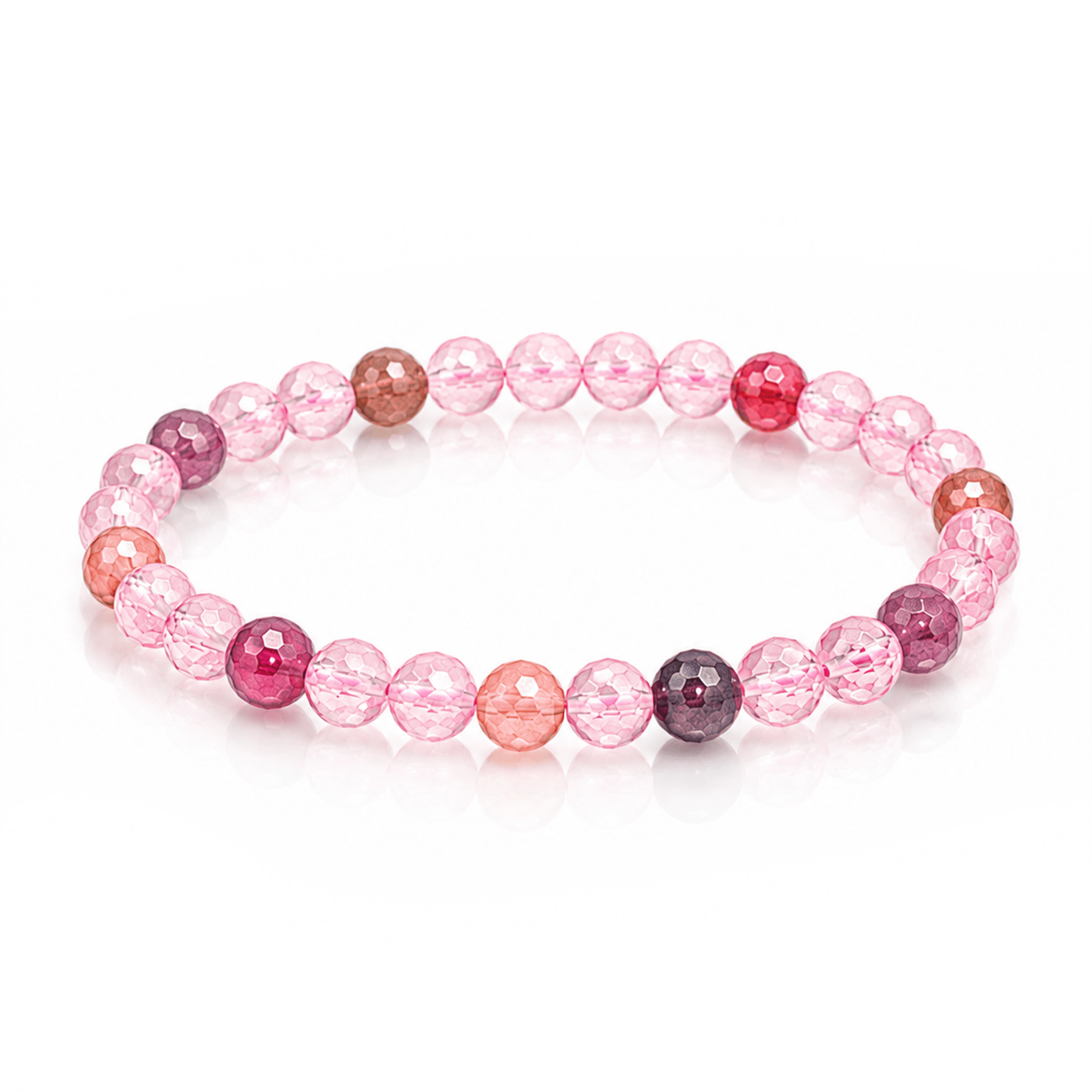 Bracciale Elastico in Super Seven Naturale – Cristallo della Spiritualità e dell’Energia - Clorophilla Shop