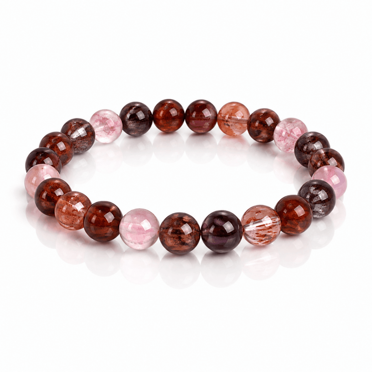 Bracciale Elastico in Super Seven Naturale – Cristallo della Spiritualità e dell’Energia - Clorophilla Shop