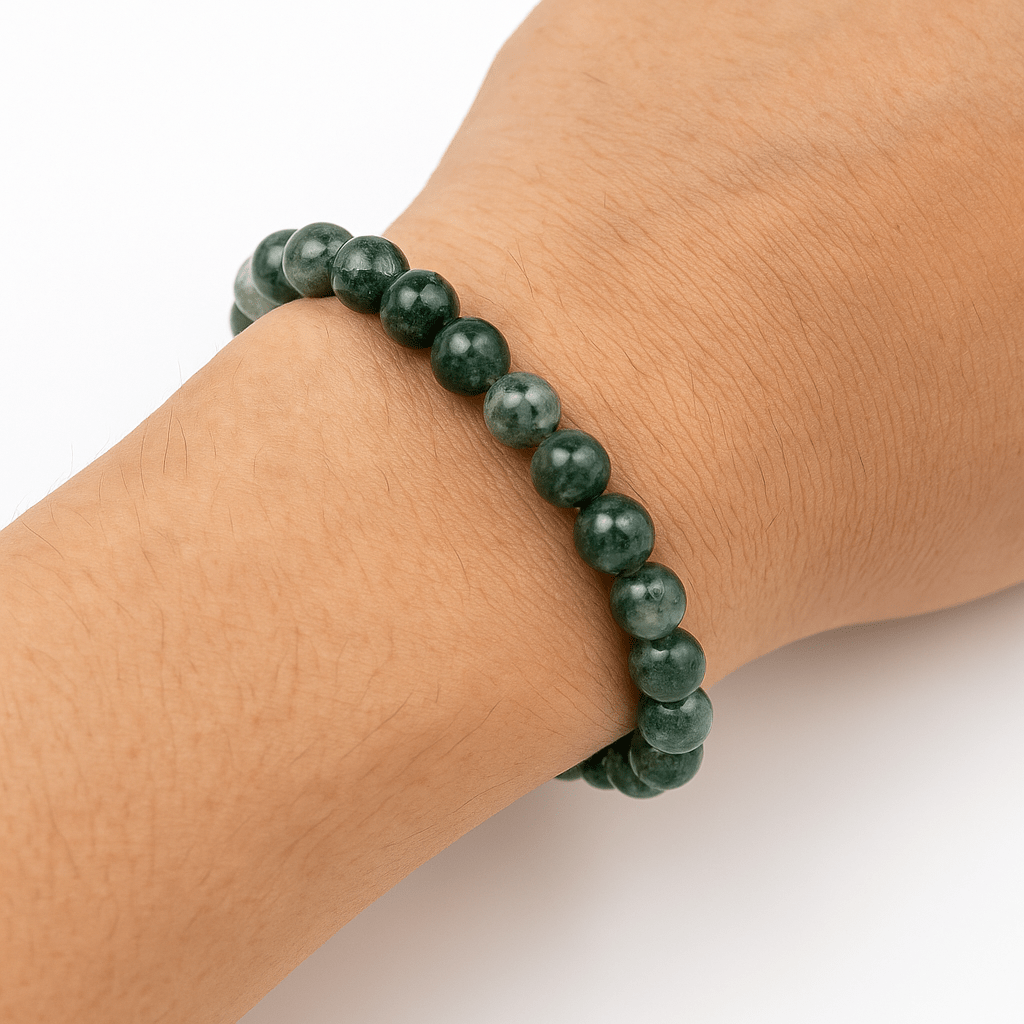BRACCIALE IN AGATA MUSCHIATA - Rinascita e nuovi inizi - Clorophilla Shop
