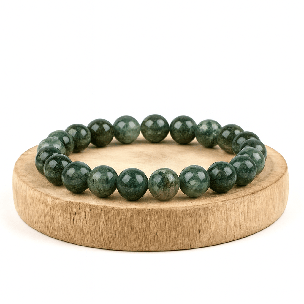 BRACCIALE IN AGATA MUSCHIATA - Rinascita e nuovi inizi - Clorophilla Shop