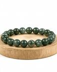 BRACCIALE IN AGATA MUSCHIATA - Rinascita e nuovi inizi - Clorophilla Shop