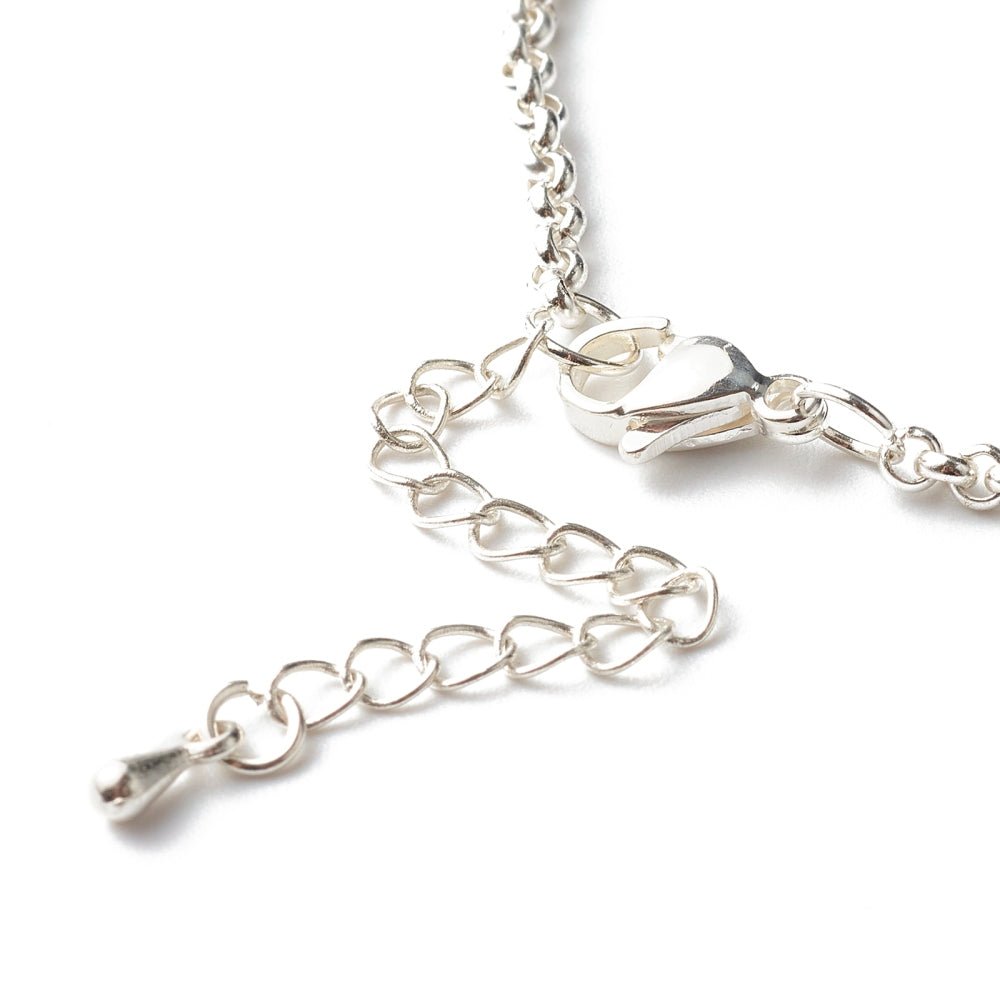 Bracciale in Ametista Naturale Sfaccettata con Catena in Acciaio Inossidabile - Clorophilla Shop